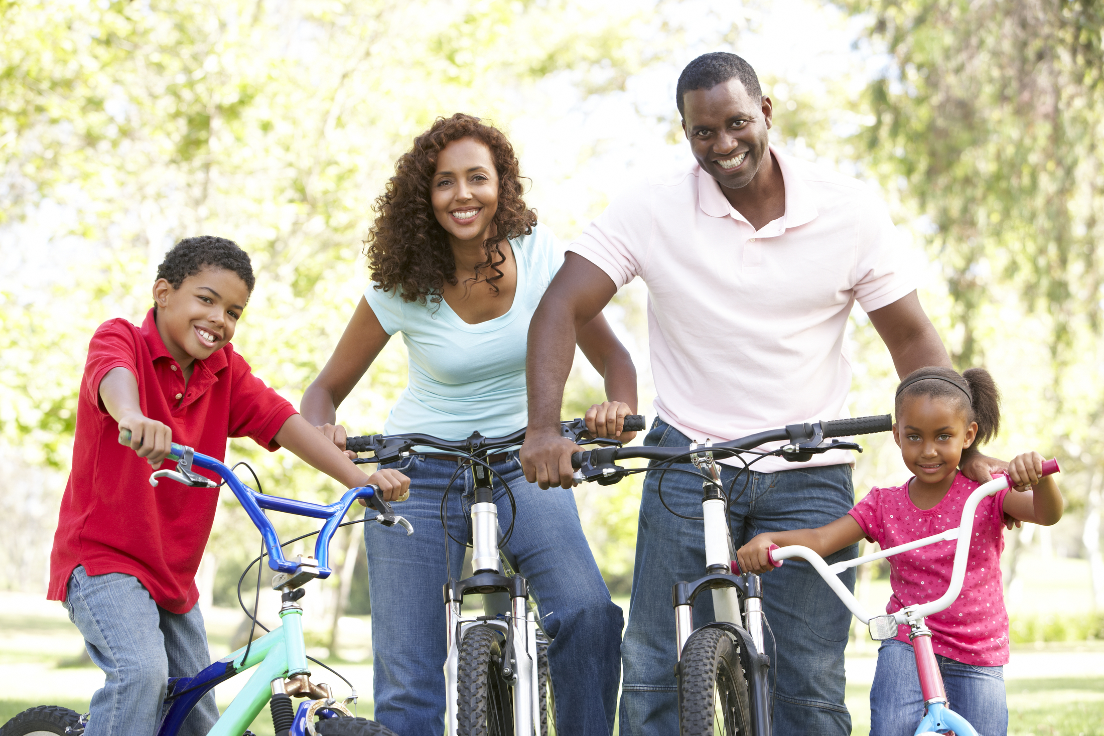 family-biking