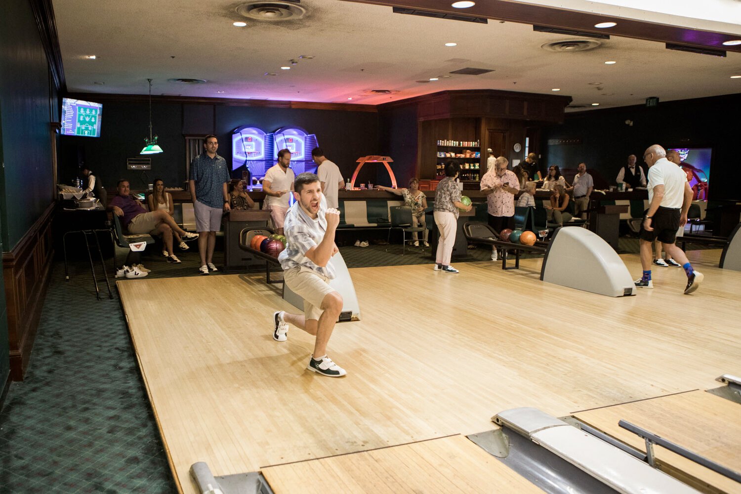 bowling activity