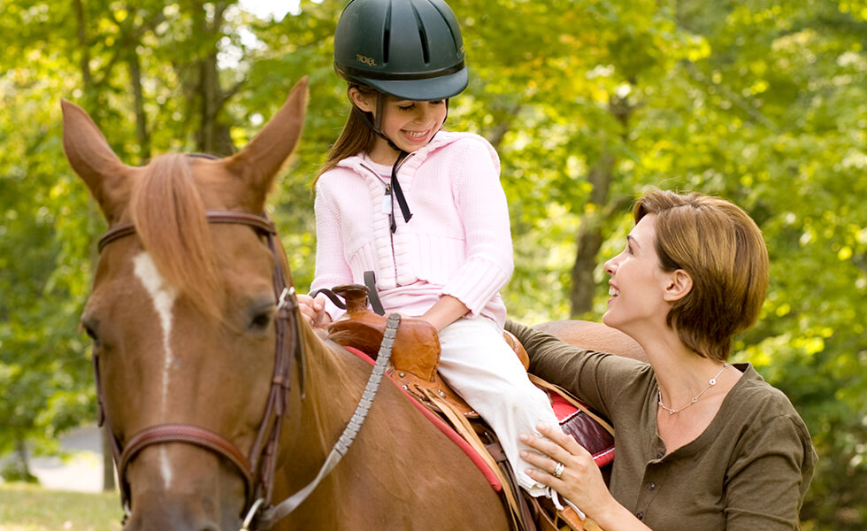 horseback riding