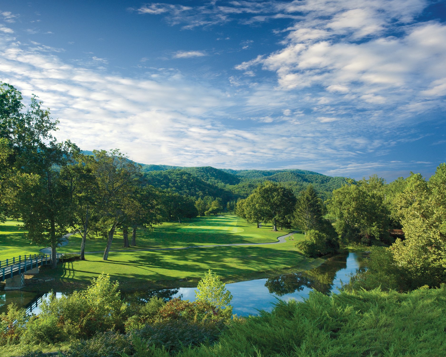 golf field