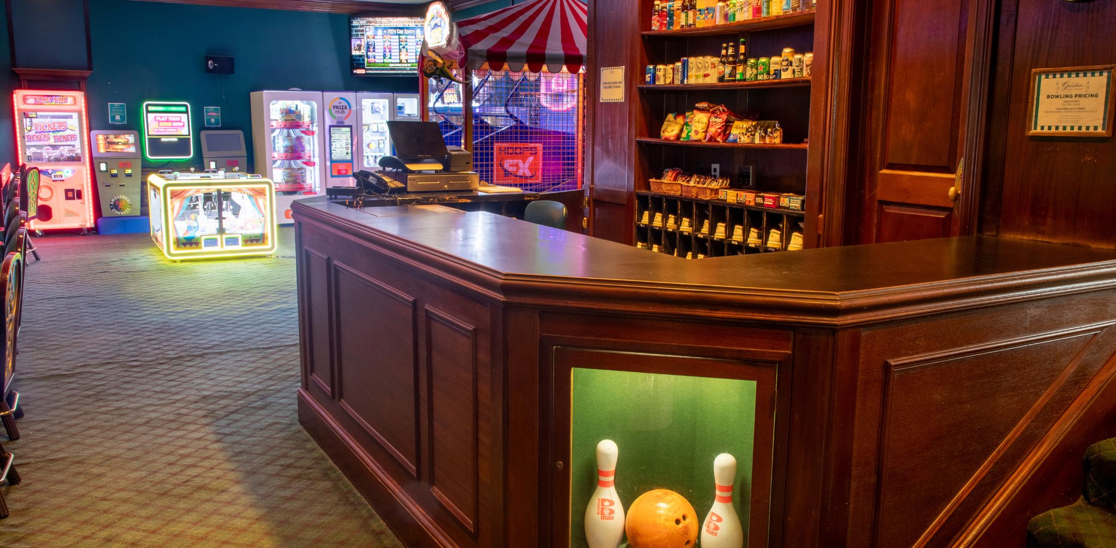 Snack Bar in Arcade