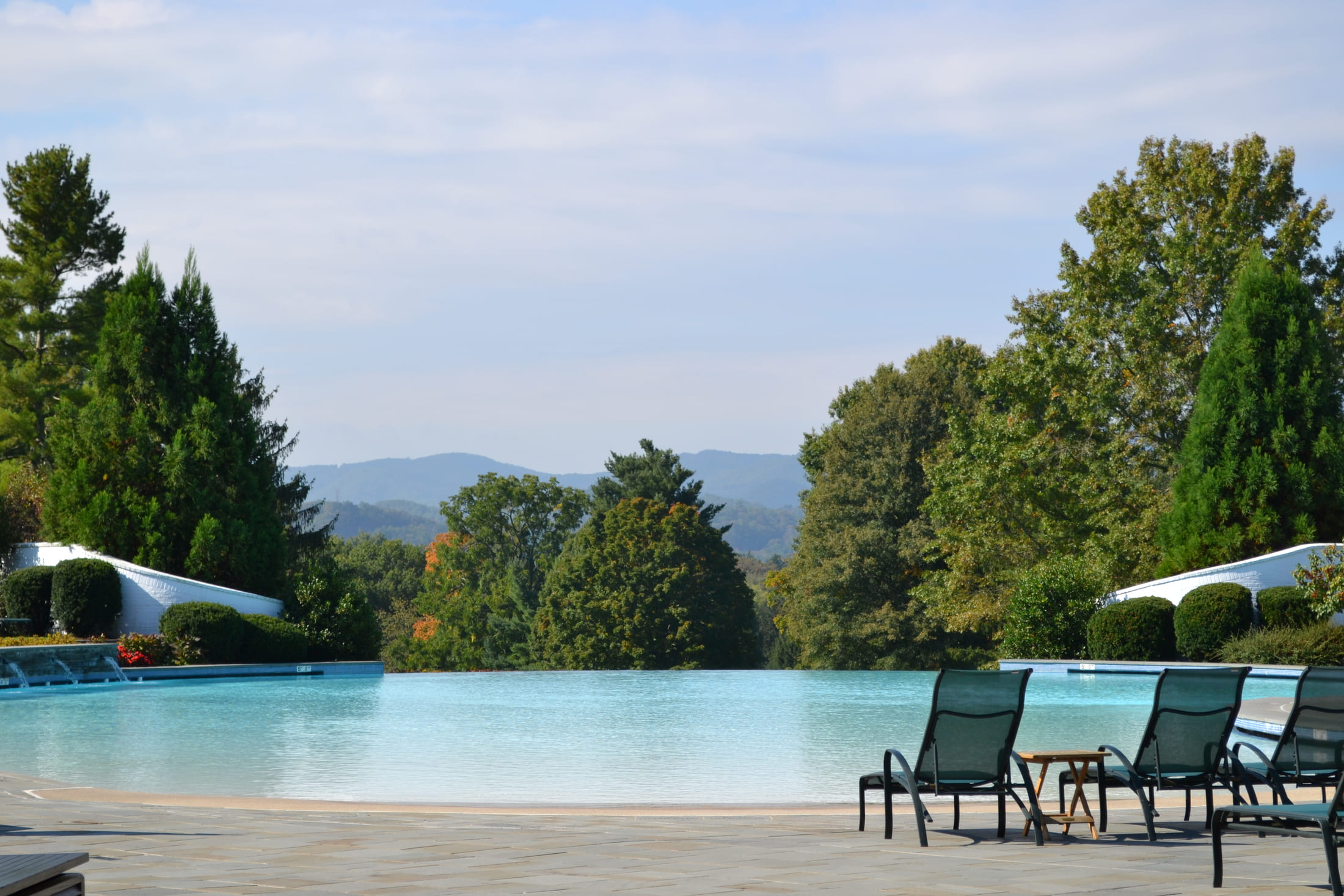 Outdoor Infinity Pool The Greenbrier Resort