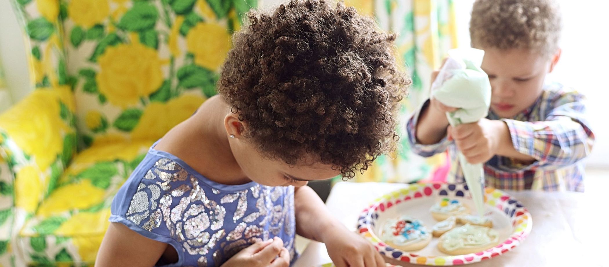 Children Cookie Decorating