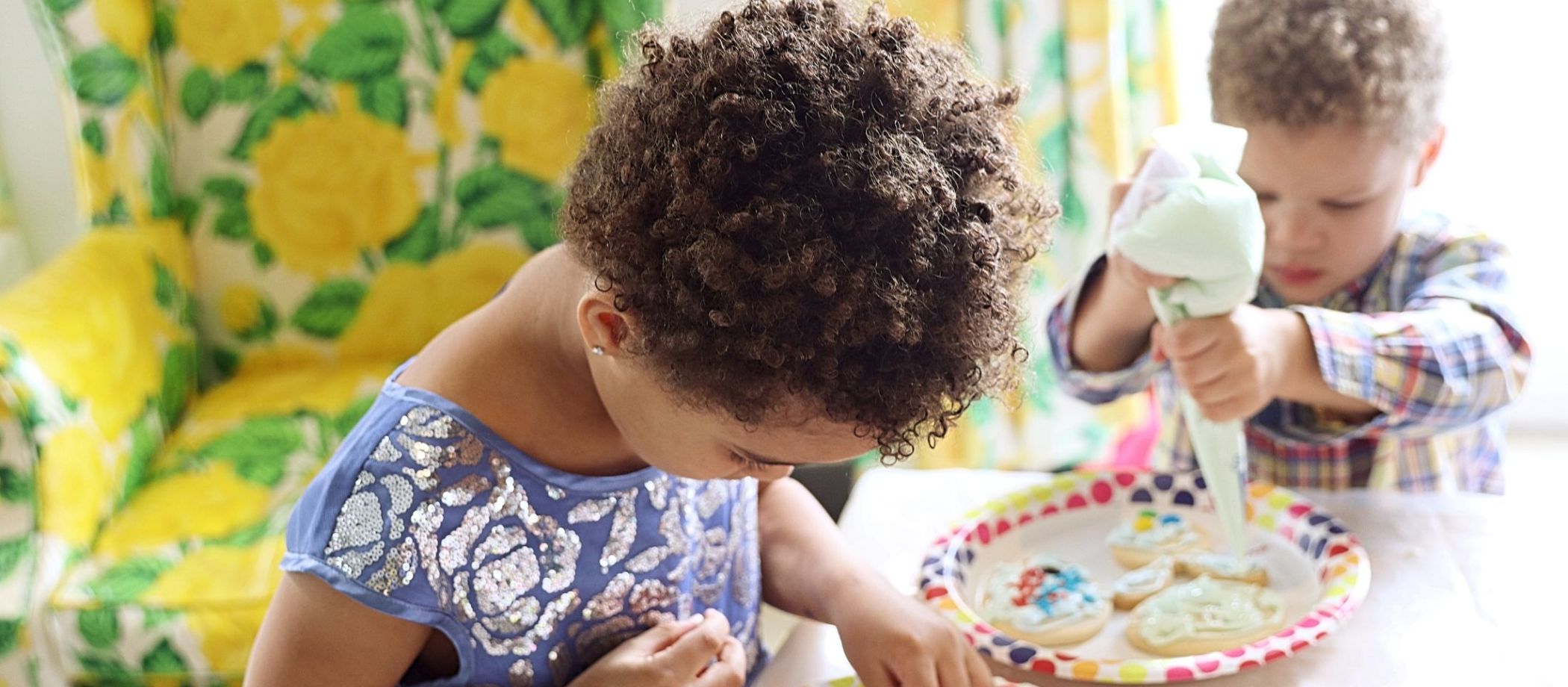 Children Cookie Decorating