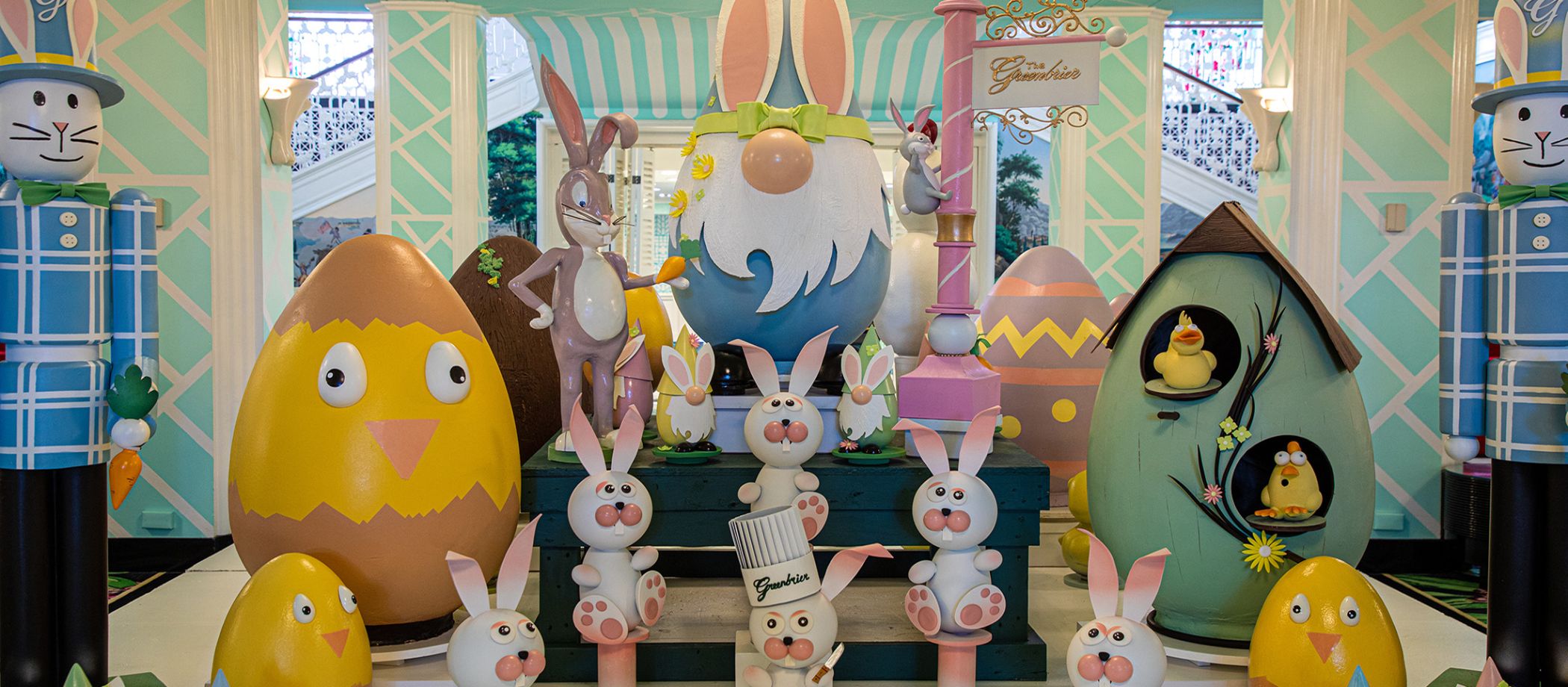 Easter Chocolate Display