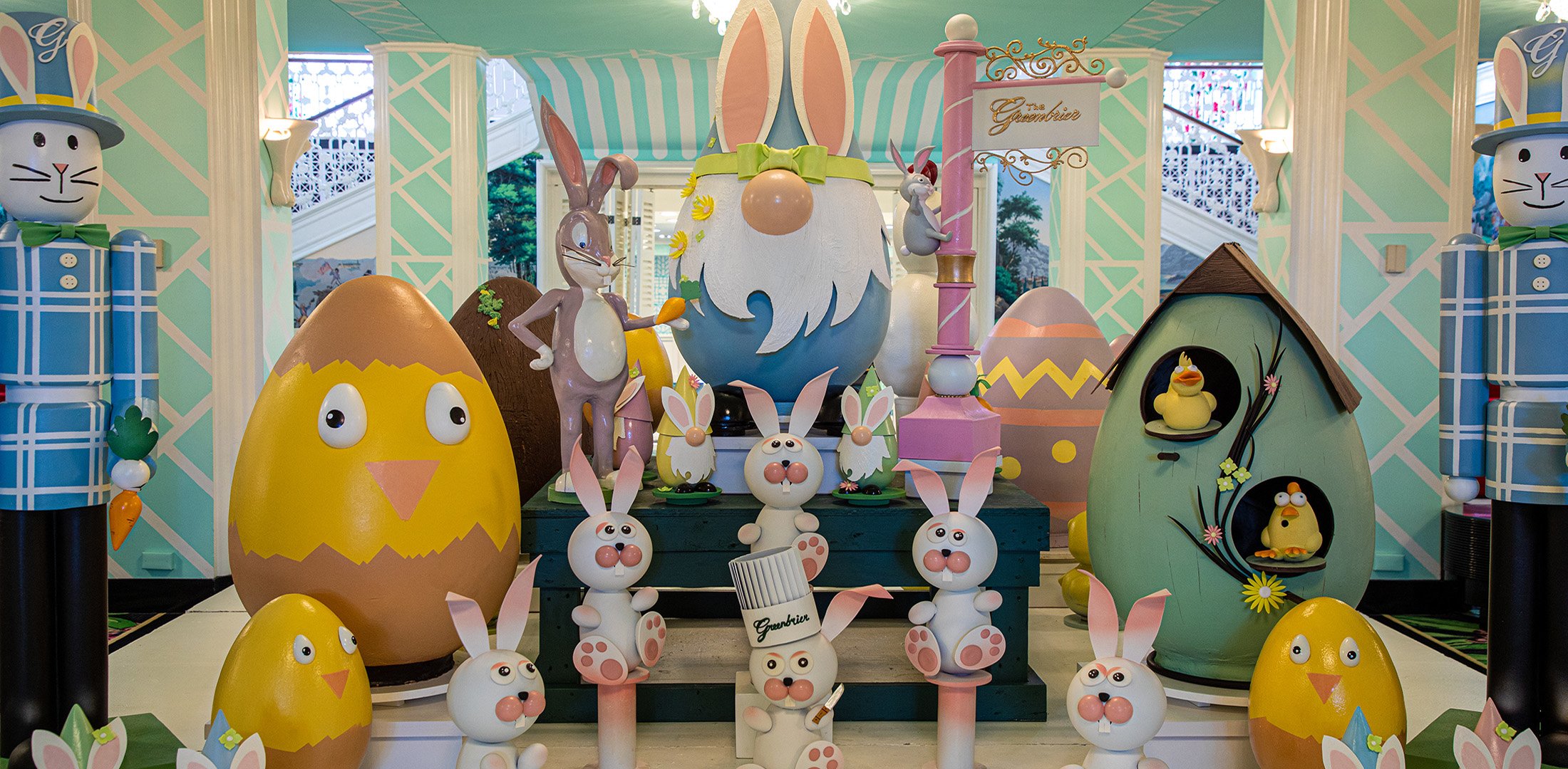 Easter Chocolate Display