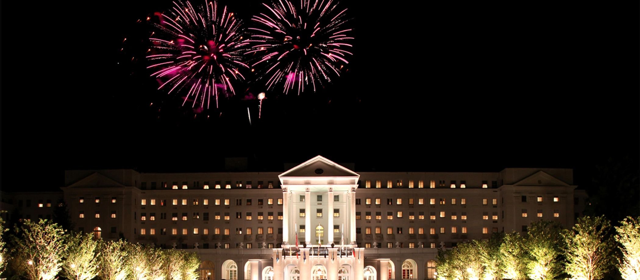 Front Entrance Fireworks