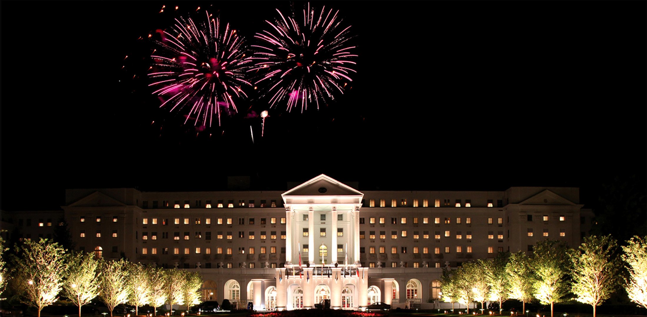 Front Entrance Fireworks