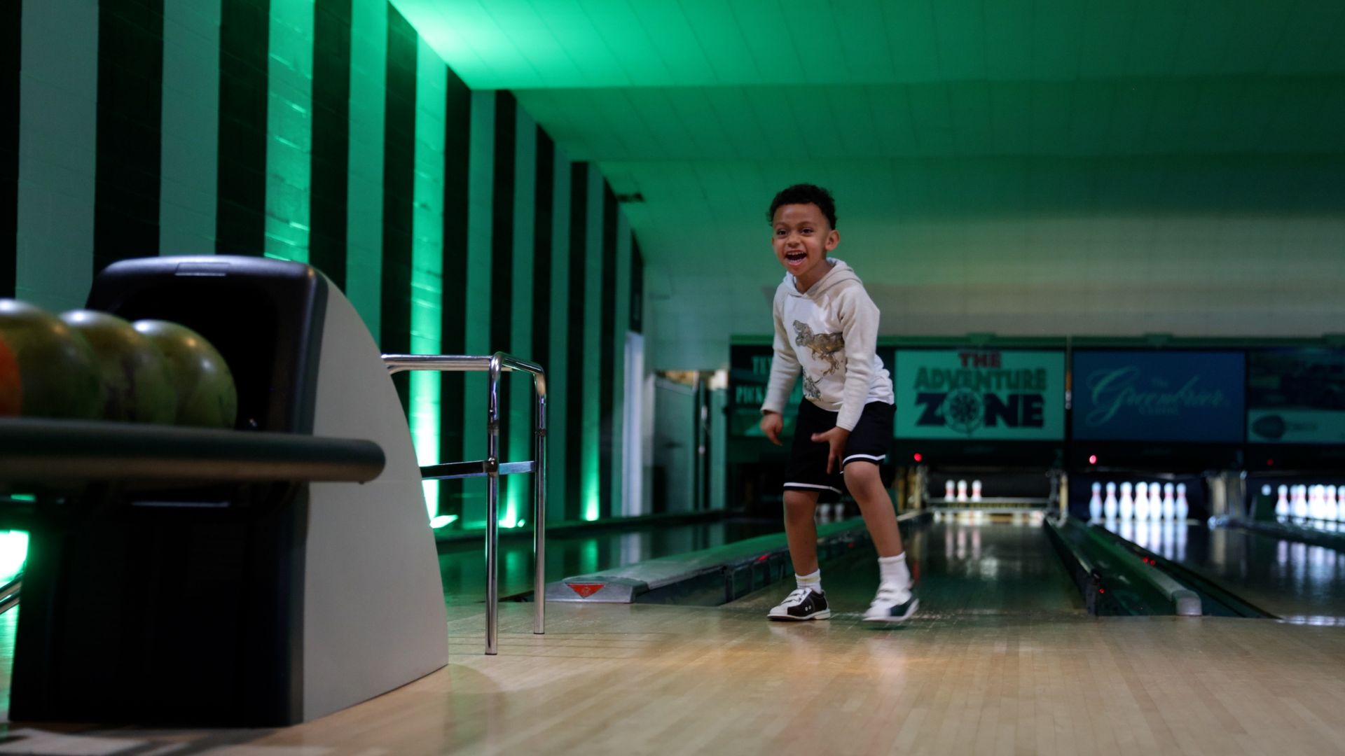 Child Bowling