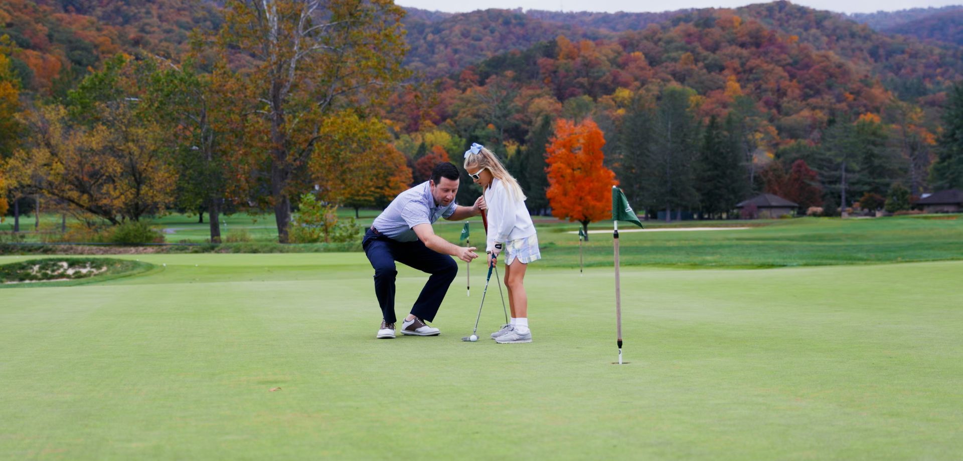 Child Golfing