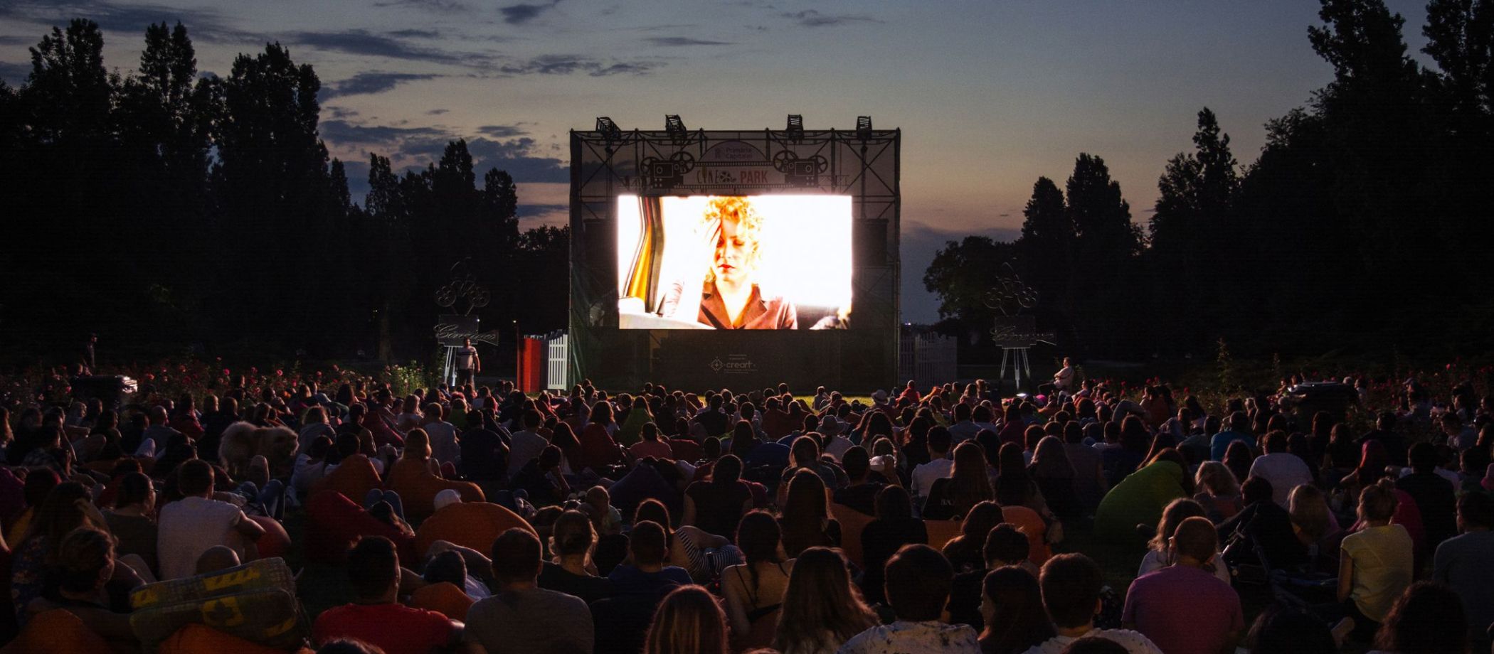 Movie on Chesapeake Lawn